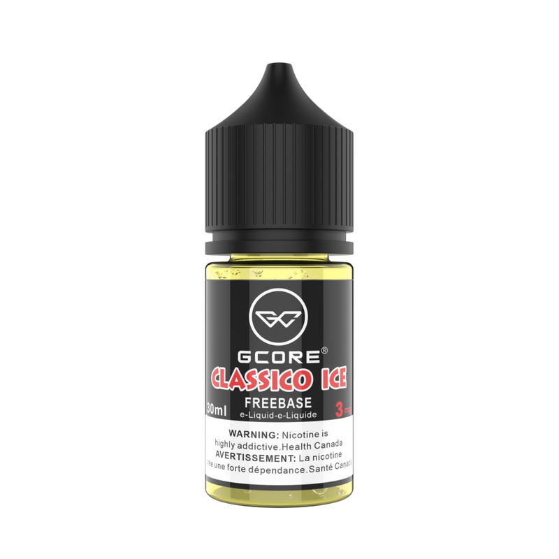 classico ice freebase eliquid by gcore 