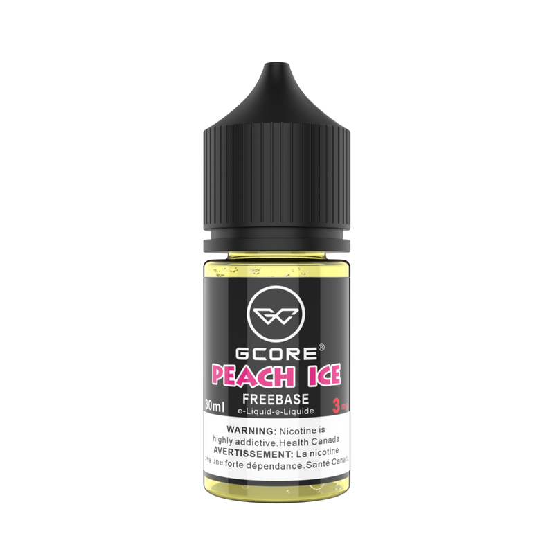 peach ice freebase eliquid by gcore 