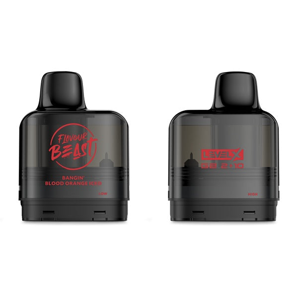 Flavour Beast Level X G2 Pod -  Bangin' Blood Orange Iced
