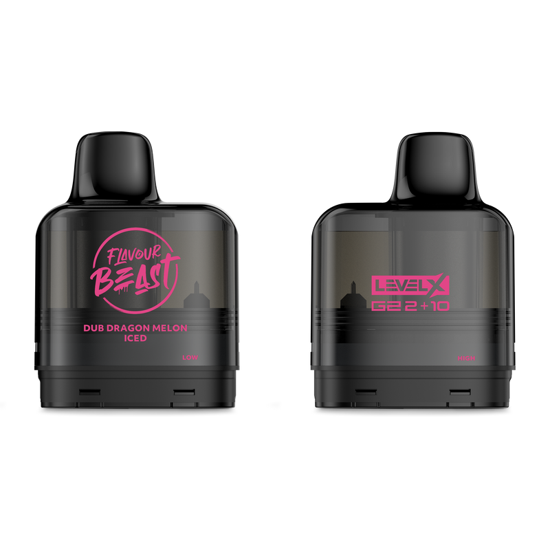 Flavour Beast Level X G2 Pod -  Dub Dragon Melon Iced