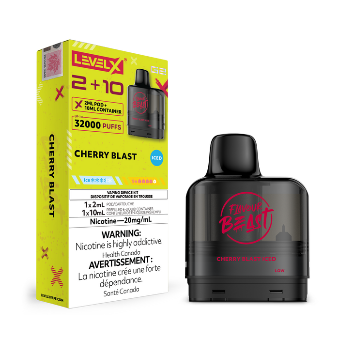 Flavour Beast Level X G2 Pod -  Cherry Blast Iced