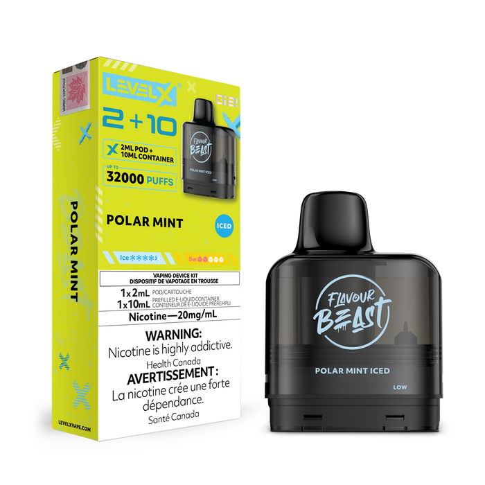Flavour Beast Level X G2 Pod -  Polar Mint Iced