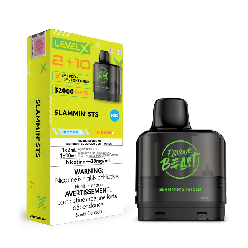 Flavour Beast Level X G2 Pod -  Slammin' STS Iced