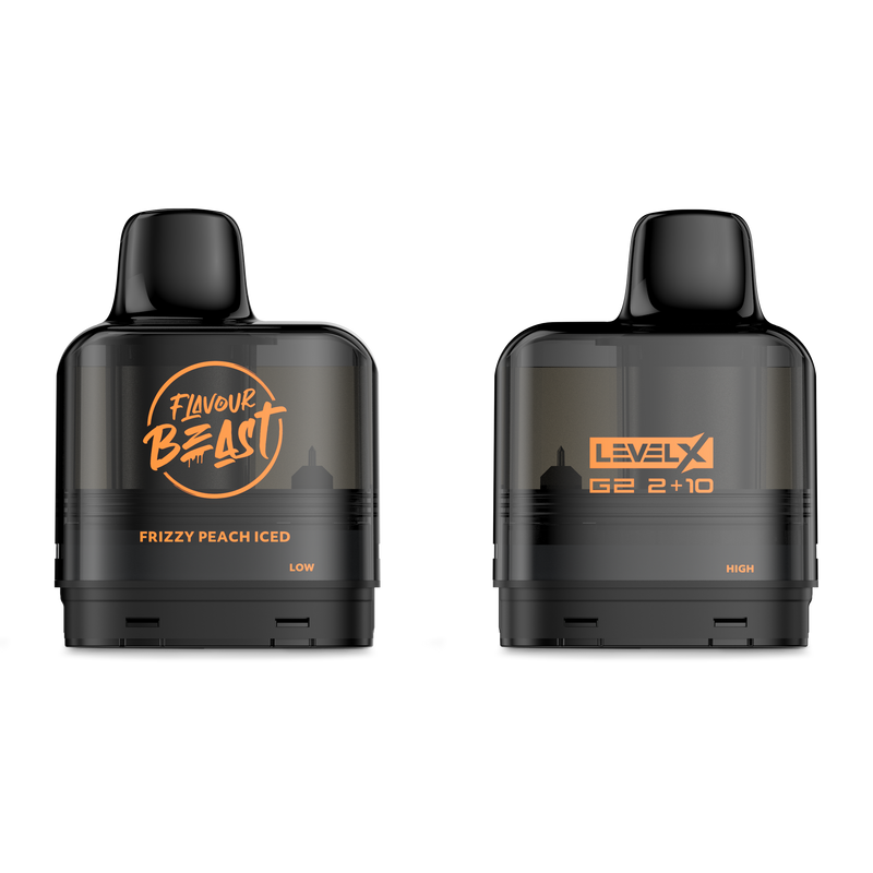 Flavour Beast Level X G2 Pod -  Frizzy Peach Iced