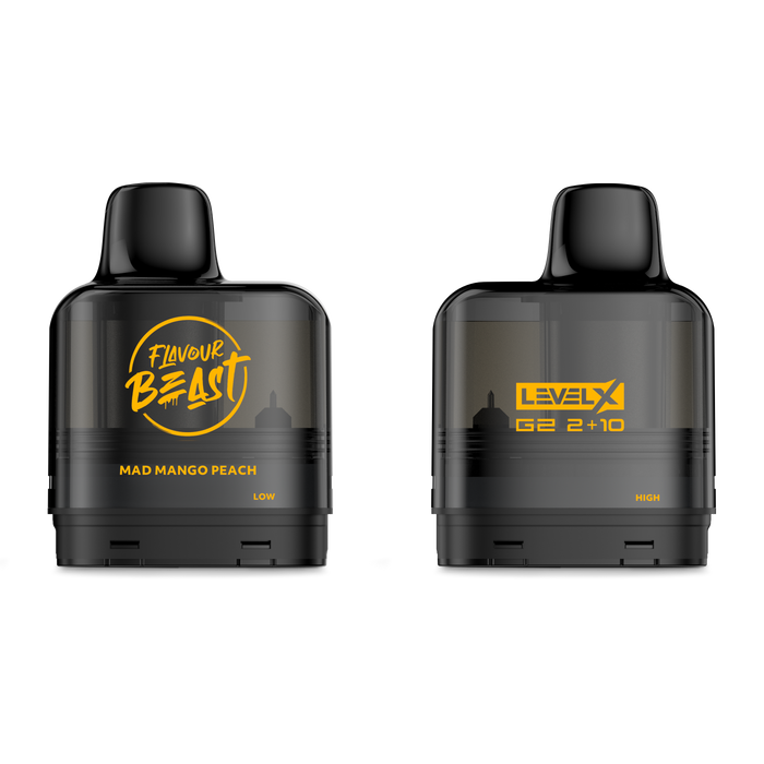 Flavour Beast Level X G2 Pod - Mad Mango Peach