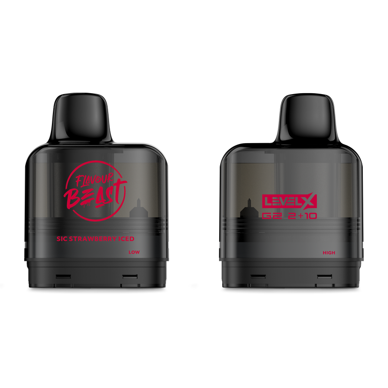 Flavour Beast Level X G2 Pod -  SIC Strawberry Iced