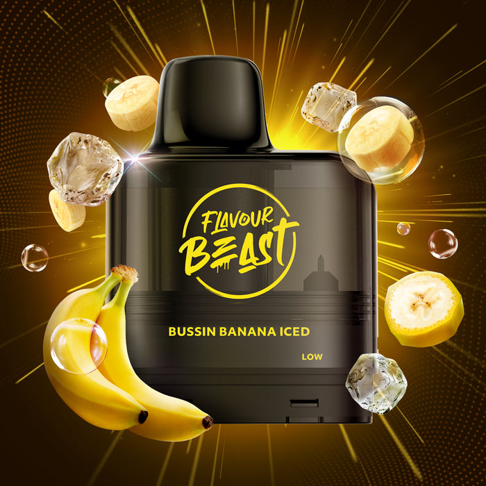 Flavour Beast Level X G2 Pod - Bussin Banana Iced