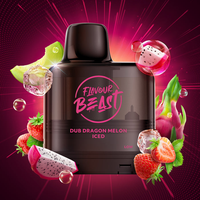 Flavour Beast Level X G2 Pod -  Dub Dragon Melon Iced