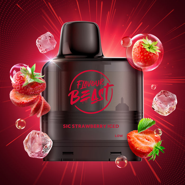 Flavour Beast Level X G2 Pod -  SIC Strawberry Iced