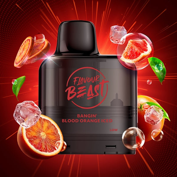 Flavour Beast Level X G2 Pod -  Bangin' Blood Orange Iced