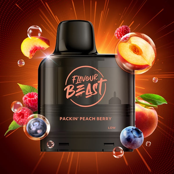 Flavour Beast Level X G2 Pod - Packin' Peach Berry