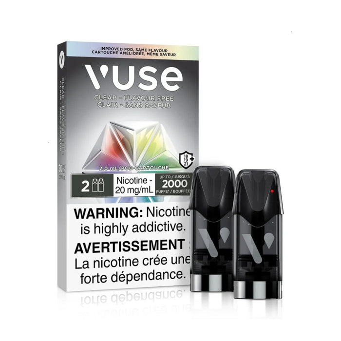 VUSE flavourless eliquid pods for ePod kits
