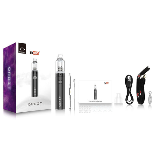 Orbit Yocan 2.0  Package Contents Vape pen kit and Accessories 