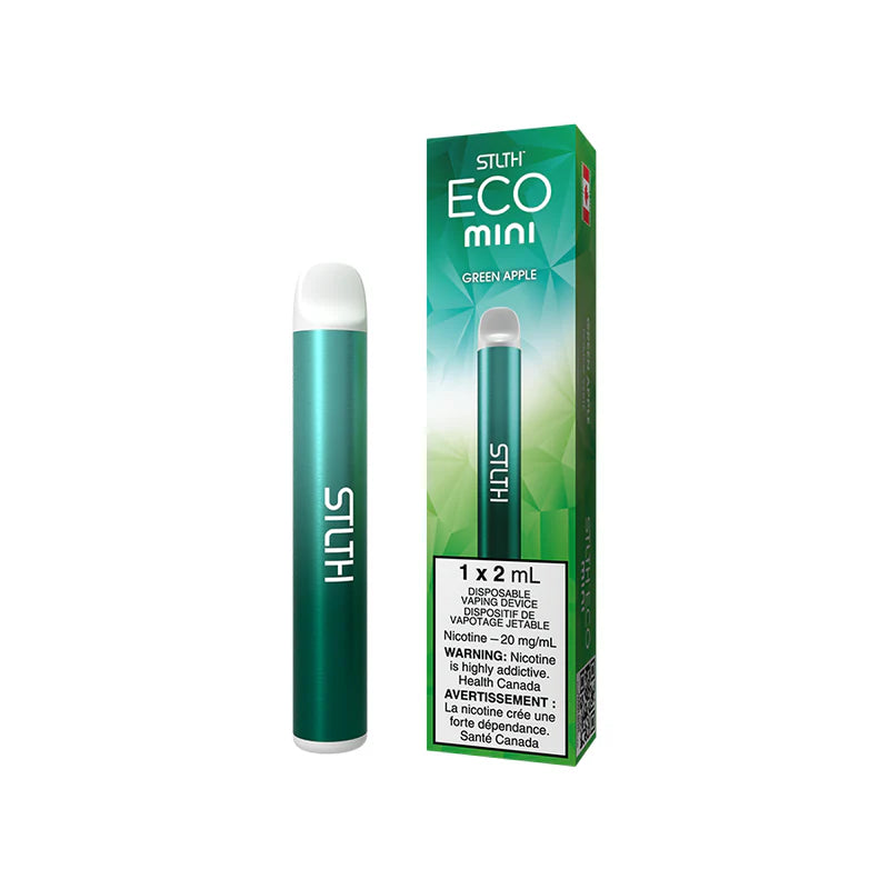 Green Apple STLTH Eco Mini Disposable Vape