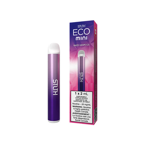 Razzy Grape Ice STLTH ECO Mini Disposable 2ml Vape