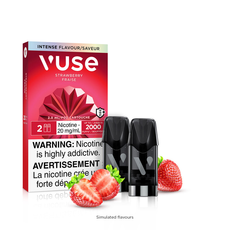 Vuse ePod - Strawberry | Vape Pod Flavours | Vancouver BC Canada Thunderbird Vapes Vuse ePod - Strawberry | Vape Pod Flavours | Vancouver BC Canada Thunderbird Vapes