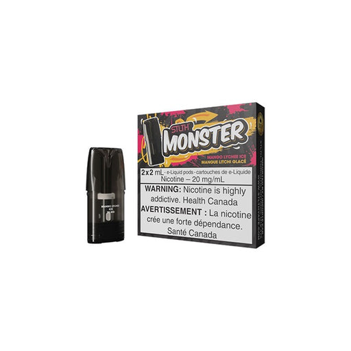 Stlth Monster Pods Mango Lychee Ice