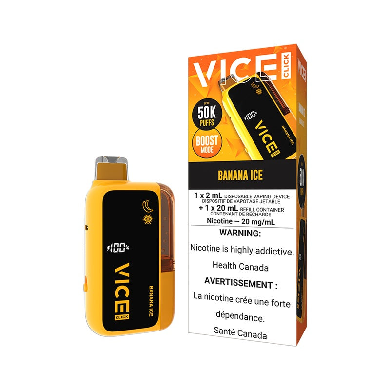 VICE Click Disposable - Banana Ice