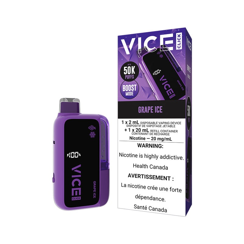 VICE Click Disposable - Grape Ice