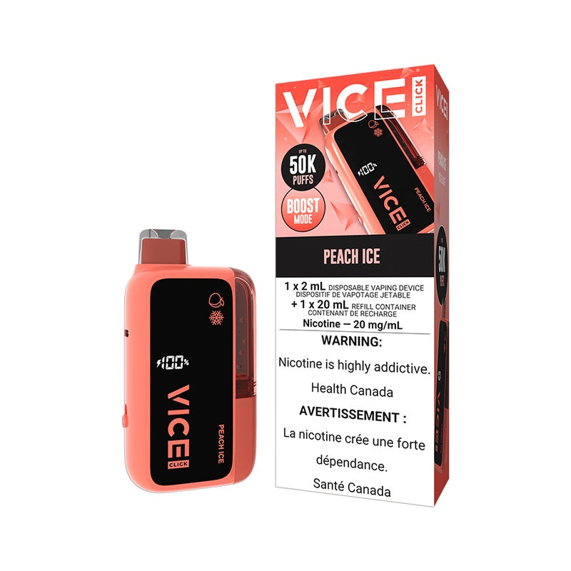 VICE Click Disposable - Peach Ice