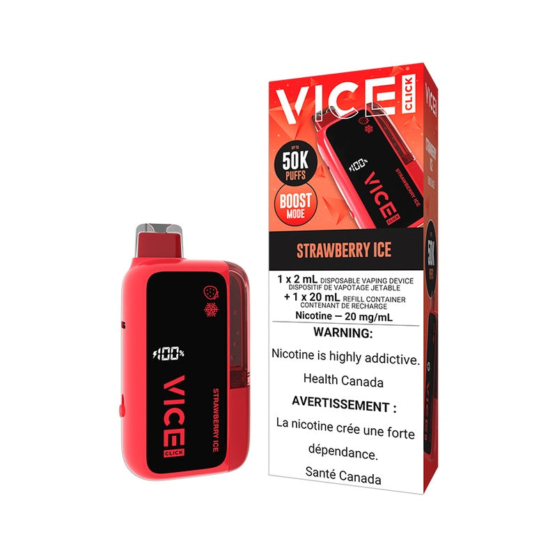 VICE Click Disposable - Strawberry Ice