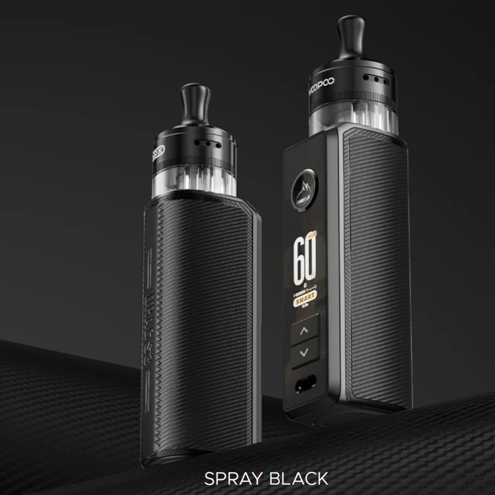 Voopoo Drag S3 Pod Mod Vape Kit in black