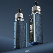 Voopoo Drag S3 Pod Mod Vape Kit in blue leather