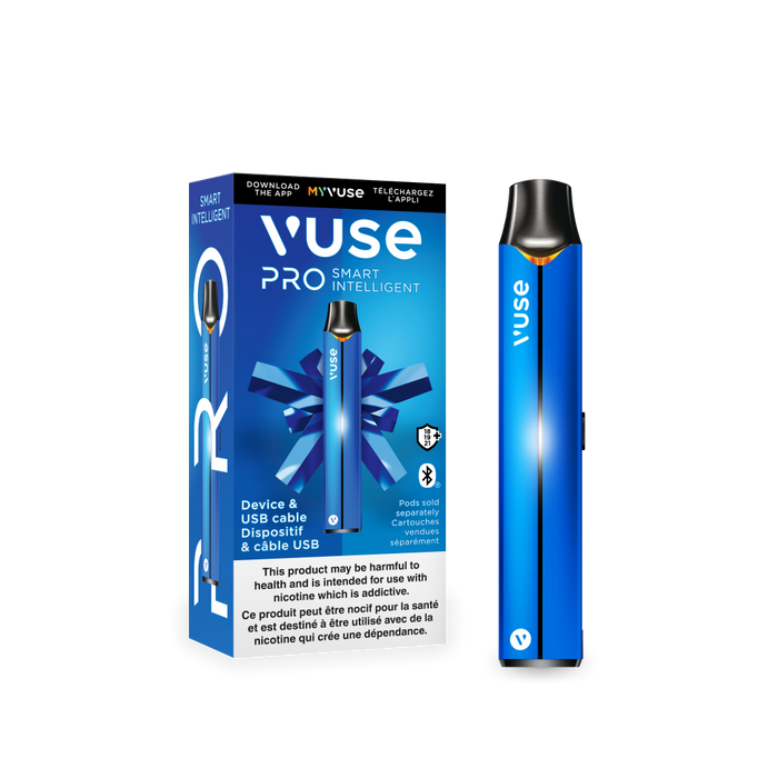 Vuse Pro Smart ePod Kit in Blue- Vancouver BC