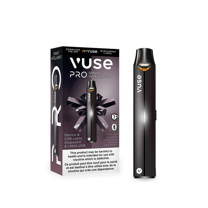 Vuse Pro Smart Kit in Black - Vancouver BC