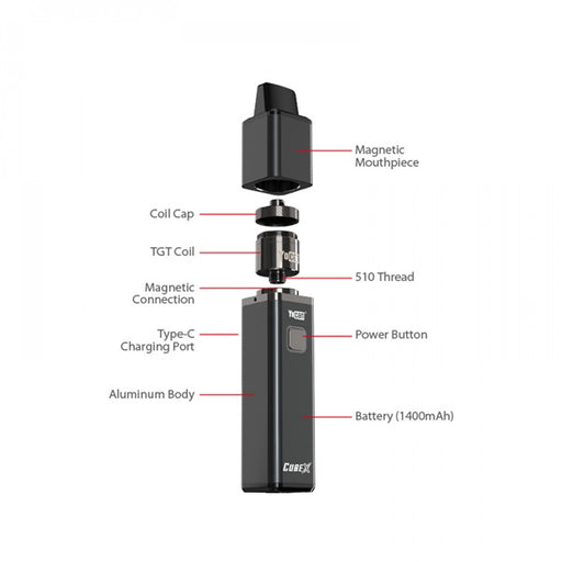 Yocan Cubex Vaporizer Details