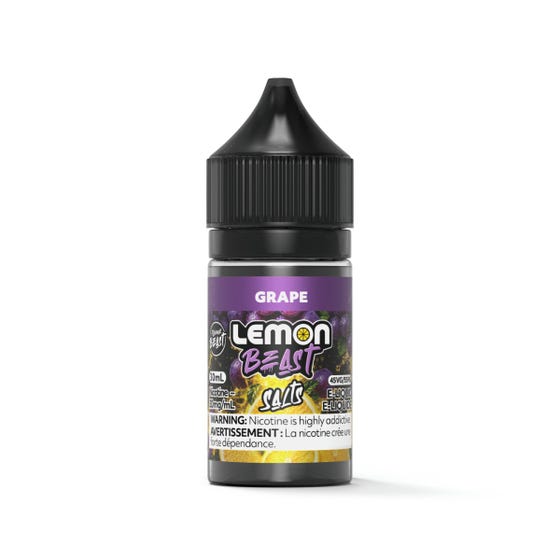 Flavour Beast Lemon e-juice e-liquid 20mg Salt NIC Grape