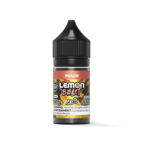 Flavour Beast Lemon e-juice e-liquid Peach 20mg Salt NIC