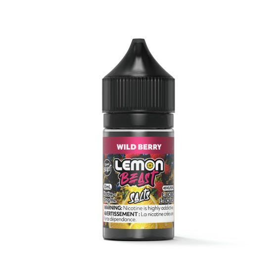 Flavour Beast Lemon e-juice e-liquid Salt NIC 20mg  Wild Berry