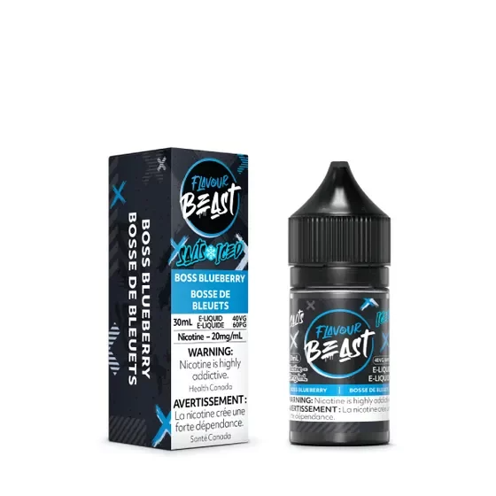Flavour Beast SALTS - Boss Blueberry Iced
