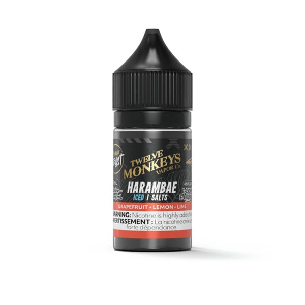 Flavour Beast x 12 Monkey SALTS - Harambae Iced