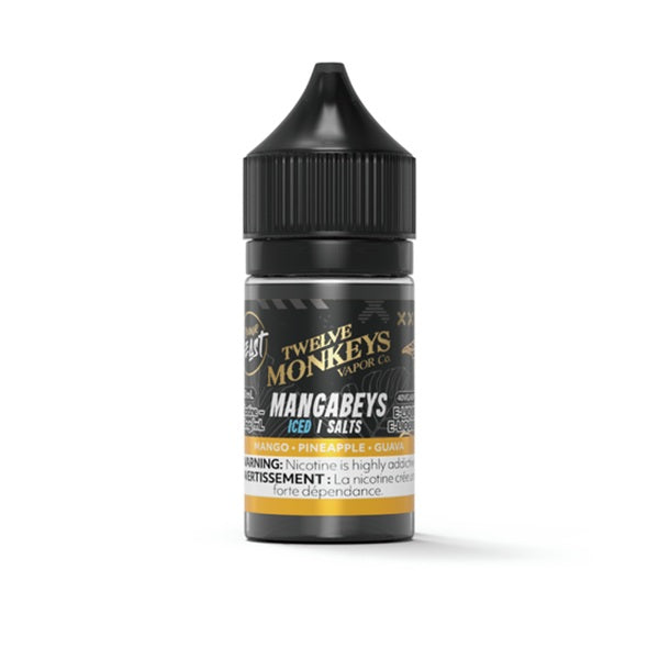 Flavour Beast x 12 Monkey SALTS - Mangabeys Iced