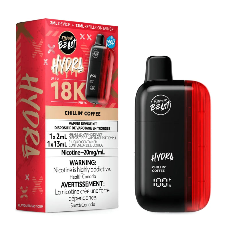 Flavour Beast HYDRA Chillin' Coffee | Disposable Vapes | Vancouver BC Thunderbird Vapes Flavour Beast HYDRA Chillin' Coffee | Disposable Vapes | Vancouver BC Thunderbird Vapes