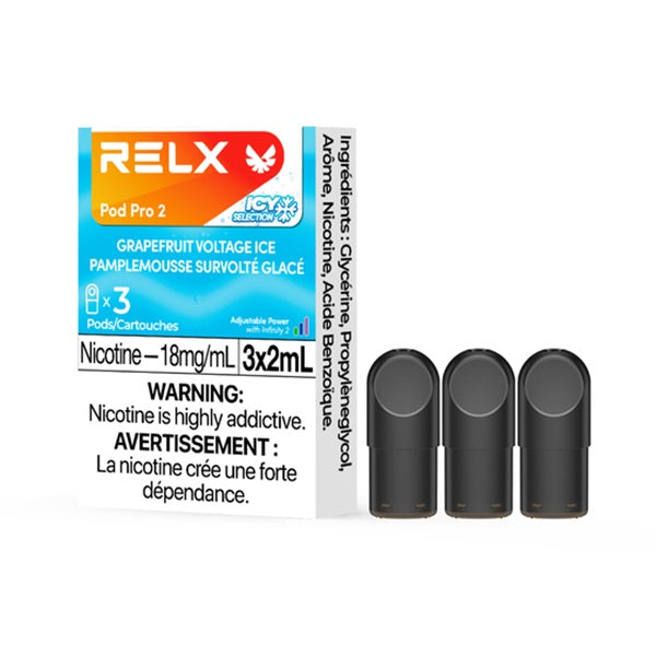RELX Pod Pro 2: Grapefruit Voltage Ice