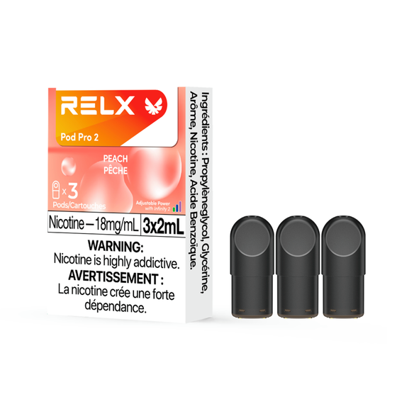 RELX Pod Pro 2: Peach | Vancouver Vape Shops | Thunderbird Vapes RELX Pod Pro 2: Peach | Vancouver Vape Shops | Thunderbird Vapes