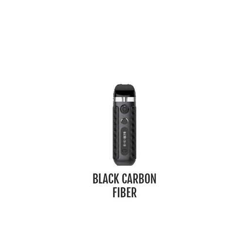 smok novo-5 black carbon fiber open pod system vape