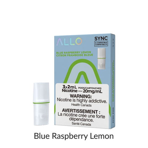 SYNC Pods 2ml - Blue Raspberry  Lemon