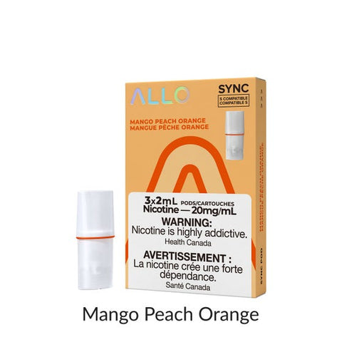 SYNC Pods 2ml - Mango Peach Orange