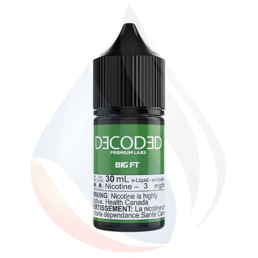 Decoded eLiquid Freebase Big Ft