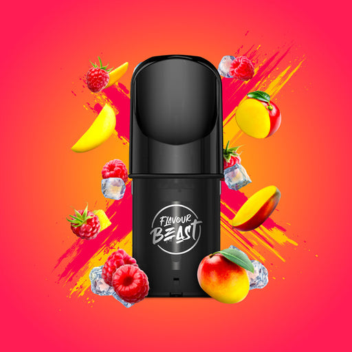 Flavour Beast Pods Ragin Razz Mango