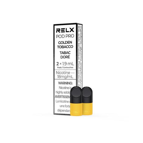 RELX Pro 1.9ml Pods - Golden Tobacco