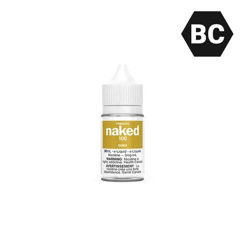 Euro by Naked 100 | Thunderbird Vapes | Premium E-Liquid Canada Euro by Naked 100 | Thunderbird Vapes | Premium E-Liquid Canada
