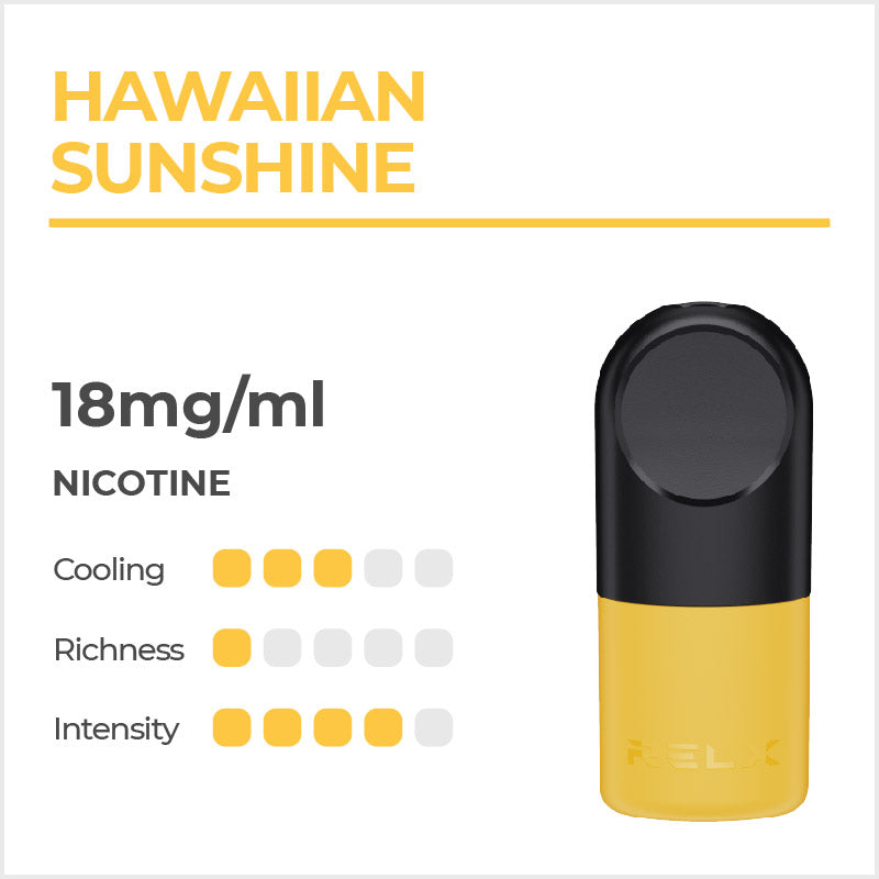Hawaiian Sunshine 1.9ml Pods for Relx Pro Top Vancouver Vape Shop