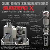 SubZeroX Competition RDA