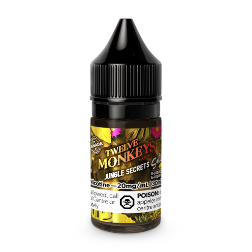 Twelve Monkey Salt eLiquid Jungle Secrets