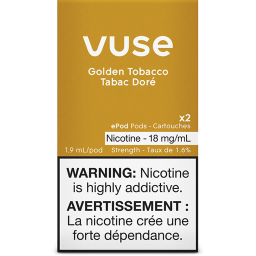 Vuse ePod - Golden Tobacco | Vape Pod Flavours | Vancouver BC Canada Thunderbird Vapes Vuse ePod - Golden Tobacco | Vape Pod Flavours | Vancouver BC Canada Thunderbird Vapes